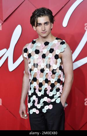 Sebastian Croft attending the Fashion Awards 2022 held at the Royal