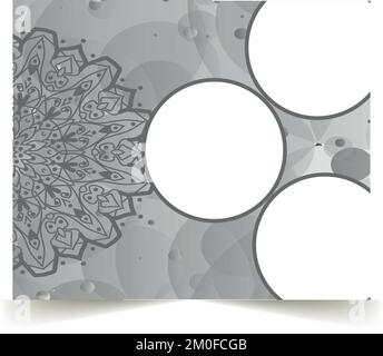 banner design for print advertisement with cmyk color and print ready. Stock Vector