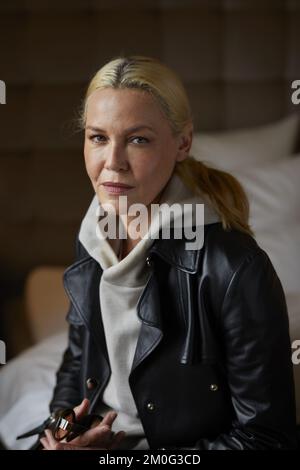 Interview med Connie Nielsen Connie Nielsen Stock Photo - Alamy