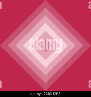 Color concept Viva Magenta 18-1750 color of the year 2023 Stock Vector