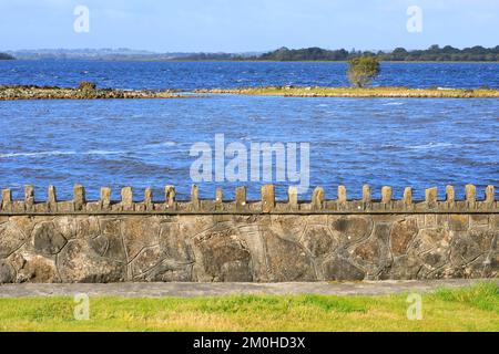 Ireland, Leinster province, County Westmeath, Glasson, Lough Ree, view of Lake Ree Stock Photo