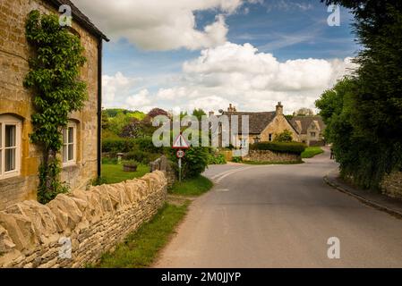 Guiting Power in the Cotswold District of South West England. Stock Photo