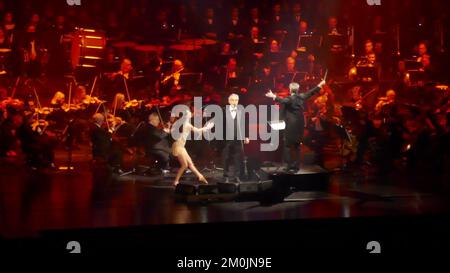 Anaheim, California, USA 4th December 2022 Opera Singer Andrea Bocelli performs in Concert at Honda Center on December 4, 2022 in Anaheim, California, USA. Photo by Barry King/Alamy Stock Photo Stock Photo