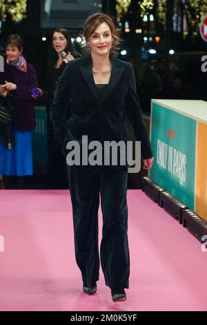 Camille Japy attends the 'Emily In Paris' by Netflix - Season 3 World Premiere at Theatre Des Champs Elysees on December 07, 2022 in Paris, France. Photo by Nasser Berzane/ABACAPRESS.COM Stock Photo