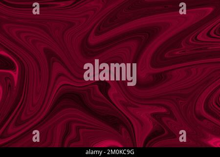 Dark red color abstract liquid texture and pattern for marble background Stock Photo