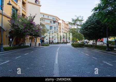 Medina Centrale in The Pearl District Doha, Qatar Stock Photo