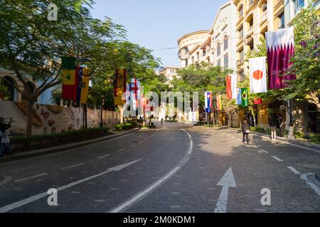 Medina Centrale in The Pearl District Doha, Qatar Stock Photo