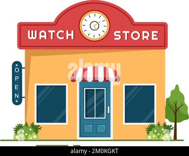 Watches Store Building Where You Buy Watch of Various Models, Analog ...