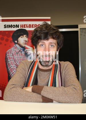 Simon Helberg auf der German Comic Con Winter Edition in der Messe Dortmund. Dortmund, 03.12.2022 Stock Photo