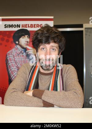 Simon Helberg auf der German Comic Con Winter Edition in der Messe Dortmund. Dortmund, 03.12.2022 Stock Photo