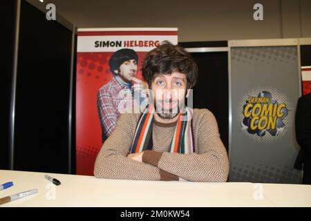 Simon Helberg auf der German Comic Con Winter Edition in der Messe Dortmund. Dortmund, 03.12.2022 Stock Photo