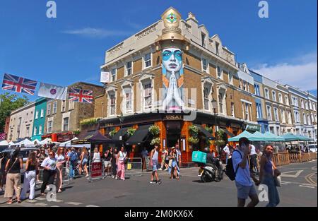 UKAI Japanese restaurant, 240 Portobello Rd, Notting Hill, London, England, UK,  W11 1LL Stock Photo