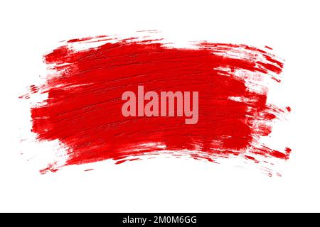Ink splashes isolated on white background. Stock Photo