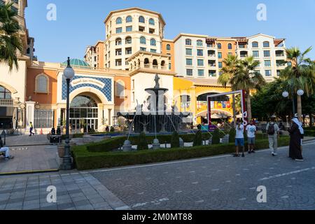 Medina Centrale in The Pearl District Doha, Qatar Stock Photo