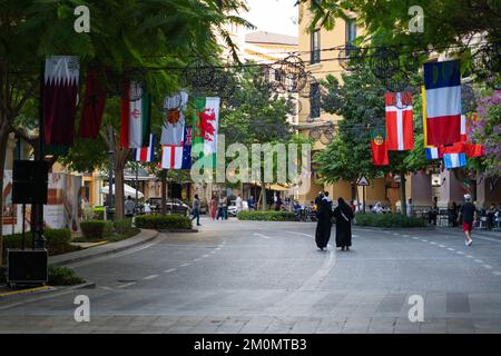 Medina Centrale in The Pearl District Doha, Qatar Stock Photo