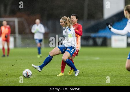 Kolding, Denmark. 03rd, December 2022. Freya Winther (3) Of KoldingQ ...