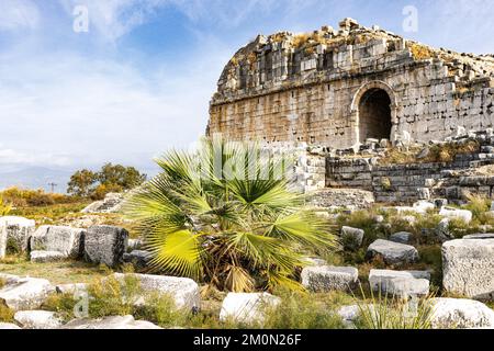Miletus Archaeological Site in Turkey Stock Photo