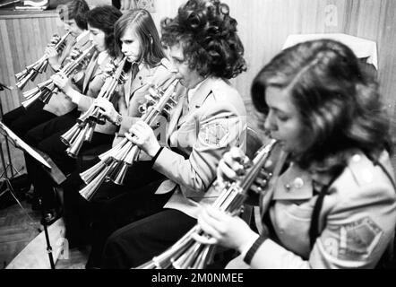 The Party Congress of the German Communist Party (DKP) on 19-21 March 1976 in Bonn. DKP Shallow Chapel, Germany, Europe Stock Photo