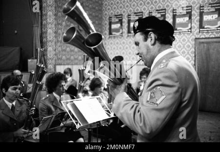 The Party Congress of the German Communist Party (DKP) on 19-21 March 1976 in Bonn. DKP Shallow Chapel, Germany, Europe Stock Photo