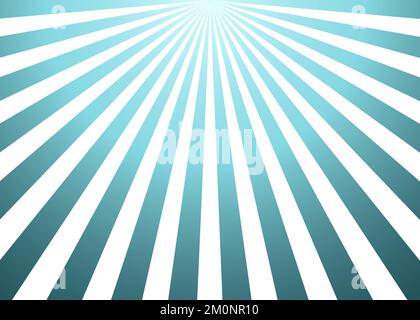 Abstract blue sun rays vector background Stock Vector