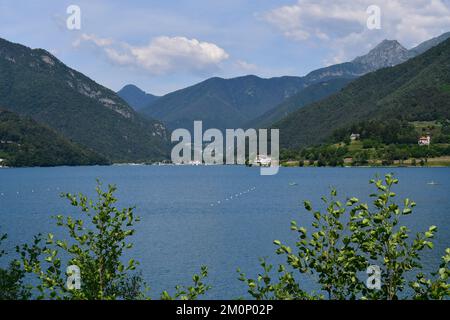 Lago di Ledro Stock Photo