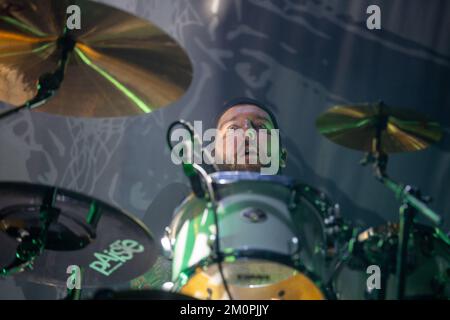 Madison, USA. 05th Dec, 2022. Daniel Wilding of Carcass at The Sylvee on December 5, 2022, in Madison, Wisconsin (Photo by Daniel DeSlover/Sipa USA) Credit: Sipa USA/Alamy Live News Stock Photo