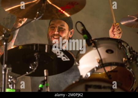 Madison, USA. 05th Dec, 2022. Daniel Wilding of Carcass at The Sylvee on December 5, 2022, in Madison, Wisconsin (Photo by Daniel DeSlover/Sipa USA) Credit: Sipa USA/Alamy Live News Stock Photo