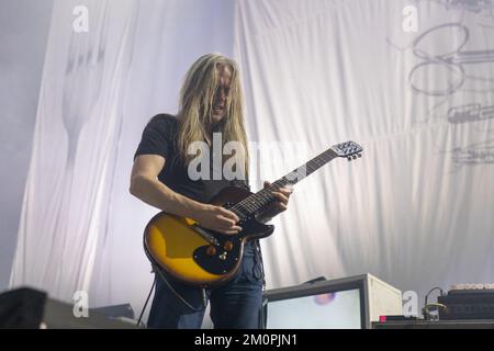 Madison, USA. 05th Dec, 2022. Bill Steer of Carcass at The Sylvee on December 5, 2022, in Madison, Wisconsin (Photo by Daniel DeSlover/Sipa USA) Credit: Sipa USA/Alamy Live News Stock Photo