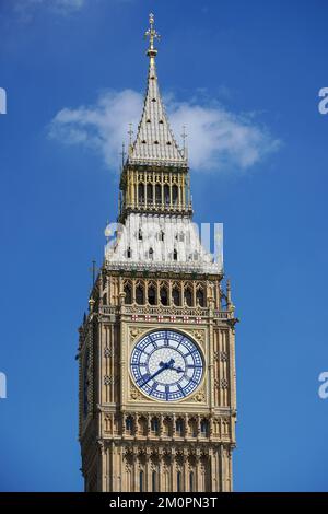Big Ben or Elizabeth Tower in London England United Kingdom UK Stock Photo