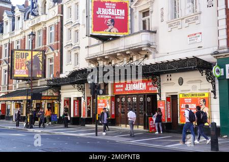 The Apollo Theatre and the Lyric Theatre at West End on Shaftesbury Avenue, London England United Kingdom UK Stock Photo