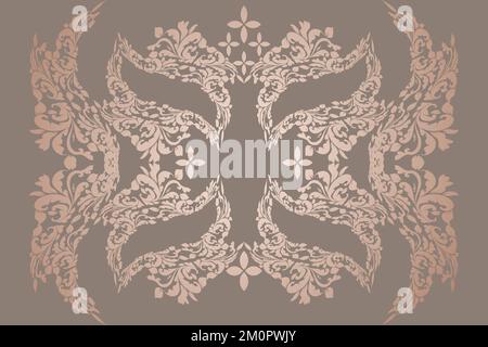 abstract illustration of butterfly seamless pattern. Suitable for textile, paper and stationery products such as invitations, notebooks and party supp Stock Vector