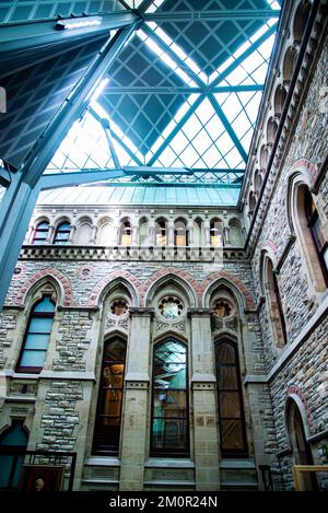 Ottawa, Canada - Aug. 24 2022: Interior of Parlement Hill Stock Photo