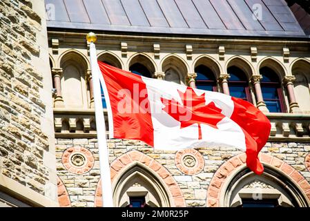 Ottawa, Canada - Aug. 24 2022: Parlement Hill in Daylight Stock Photo