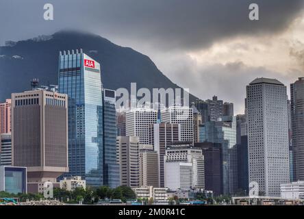 Hong Kong cityscape Stock Photo