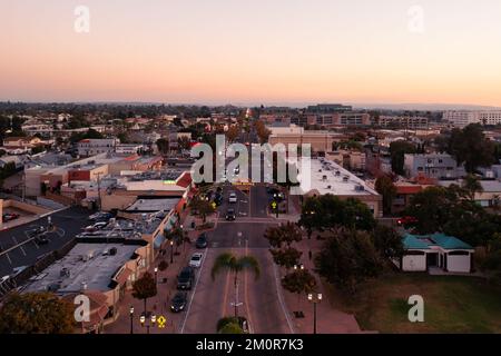 Third Avenue in Chula Vista, California Stock Photo