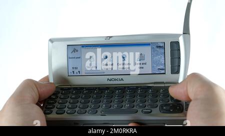 Nokia 9210i communicator Stock Photo