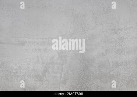 Grey gypsum plaster wall textured background Stock Photo
