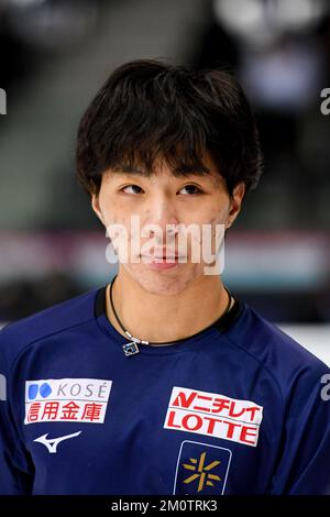 Kao MIURA (JPN), during Senior Men Practice, at the ISU Grand Prix of Figure Skating Final 2022, at Palavela, on December 8, 2022 in Torino, Italy. Credit: Raniero Corbelletti/AFLO/Alamy Live News Stock Photo