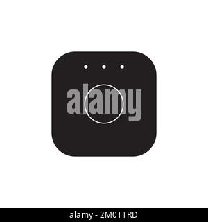 August Smart Lock Consept Design. Vector Illustration. Stock Vector