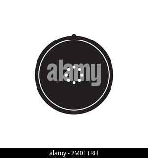 August Smart Lock Consept Design. Vector Illustration. Stock Vector