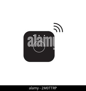 August Smart Lock Consept Design. Vector Illustration. Stock Vector