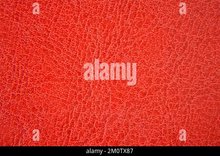 Close up of quality leather texture. Grunge skin fabric background. Stock Photo