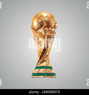 Vinnytsia, Ukraine - February 14, 2022: 2022 FIFA world cup logo. Editorial  Illustration isolated on transparent background Stock Vector Image & Art -  Alamy
