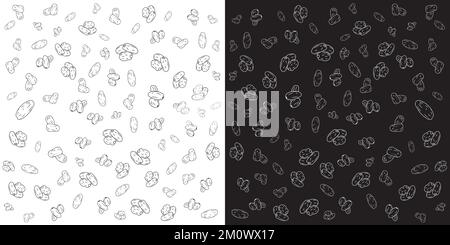 Vector  Illustration of Date Fruit. Phoenix Dried Fruit. logo , symbol or icon pattern , for web and print Stock Vector
