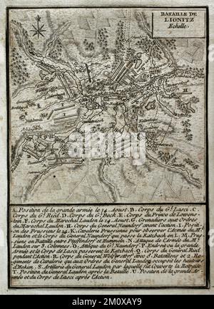 18th century Map of Imperial Germany Stock Photo - Alamy