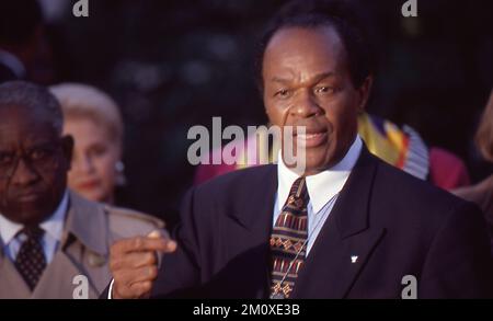 .Marion Barry former mayor of Washington DC in December 1997  Photograph by Dennis Brack bb86 Stock Photo