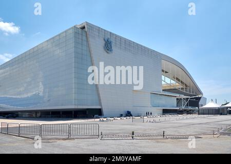 Arena Corinthians in Itaquera. The Arena is new stadium of Sport Club Corinthians Paulista Stock Photo