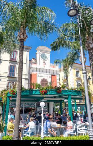 Bar Ercolano Restaurant, Piazza Tasso, Sorrento (Surriento), Campania Region, Italy Stock Photo