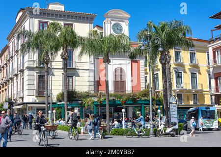 Bar Ercolano Restaurant, Piazza Tasso, Sorrento (Surriento), Campania Region, Italy Stock Photo