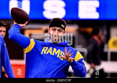 December 4, 2022 Inglewood, CA.Los Angeles Rams defensive tackle Michael  Hoecht #97 in action in the second quarter during the NFL football game  against the Seattle Seahawks..Mandatory Photo Credit: Louis Lopez/Cal Sport